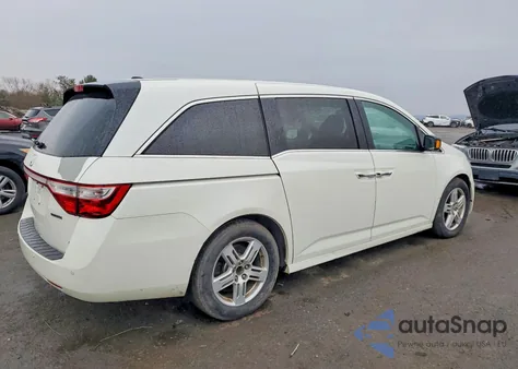 2013 Honda Odyssey Touring from USA, damaged, VIN 5FNRL5H9XDB091266